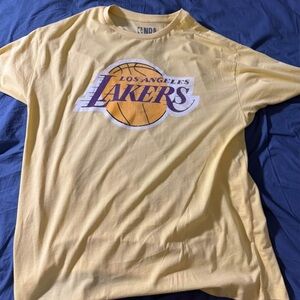 NBA Los Angeles Lakers Yellow T-Shirt